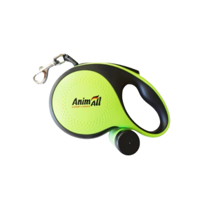 AnimAll рулетка-повідець з диспенсером XL до 50 кг/8 метрів зелена, MS7016-B, (Х/24/Х) AnimAll рулетка-повідець з диспенсером XL до 50 кг/8 метрів зелена, MS7016-B, (Х/24/Х)