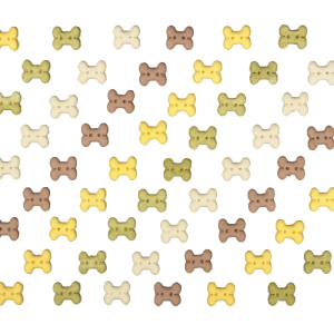 AnimAll Crunch Dog печиво Кістка Mix, XS, 3 кг, низькокалорійне ласощі для собак