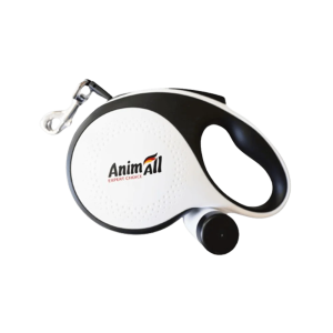 AnimAll рулетка-повідець з диспенсером S до 15 кг/3 метрів біла, MS7016-B, (Х/24/Х) AnimAll рулетка-повідець з диспенсером S до 15 кг/3 метрів біла, MS7016-B, (Х/24/Х)