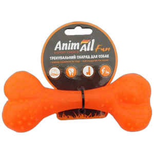 AnimAll Фан 88122 кістка 15 см помаранчева