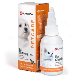 Flamingo 510951 Краплі для гігієни вух собак/котів, 50мл