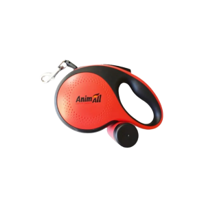 AnimAll рулетка-повідець з диспенсером S до 15 кг/3 метрів червона, MS7016-B, (Х/24/Х) AnimAll рулетка-повідець з диспенсером S до 15 кг/3 метрів червона, MS7016-B, (Х/24/Х)