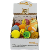 AnimAll Фан VP025 набір-коробка іграшек для котів- 30 од. AnimAll Фан VP025 набір-коробка іграшек для котів- 30 од.
