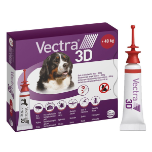 CEVA ВЕКТРА 3D 40.1 - 65.0 кг (3 х 8,0мл)