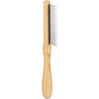 Flamingo 523066 Гребінець BAMBOO з короткими/довгими зубчиками для собак, зубів 17/18шт|21х4,1см Flamingo 523066 Гребінець BAMBOO з короткими/довгими зубчиками для собак, зубів 17/18шт|21х4,1см