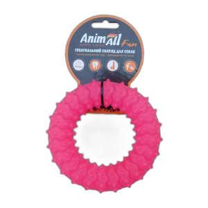 AnimAll Фан 88153 кільце з шипами 12 см коралове