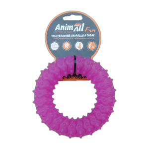 AnimAll Фан 88154 кільце з шипами 12 см фіолетове AnimAll Фан 88154 кільце з шипами 12 см фіолетове