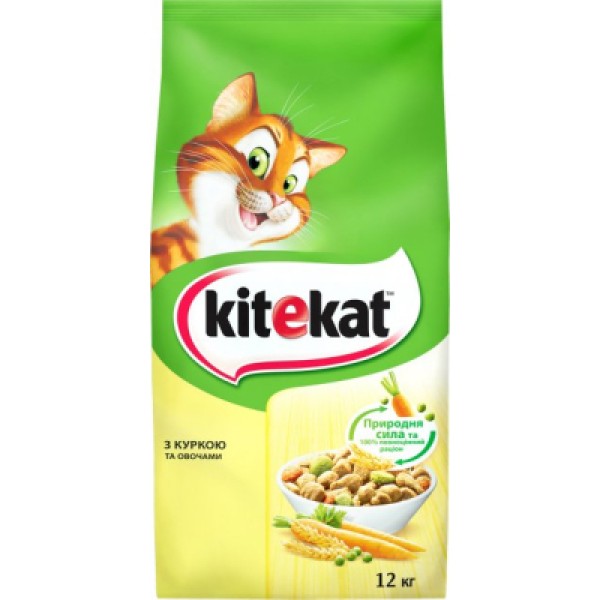 KITEKAT курка з овочами 12кг