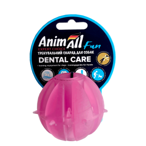 AnimAll Фан 88234 м'яч смаколик 5 см фіолетовий AnimAll Фан 88234 м'яч смаколик 5 см фіолетовий
