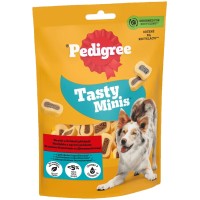 PEDIGREE Tasty Minis ялов/дом птиця 155г