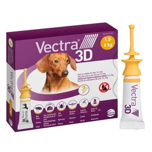 CEVA ВЕКТРА 3D 1.5-4.0 кг (3 х 0,8мл)