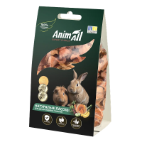 AnimAll Ласощі для гризунів, 50 г. Cушена морква