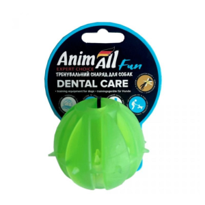 AnimAll Фан 88235 м'яч смаколик 5 см зелений AnimAll Фан 88235 м'яч смаколик 5 см зелений