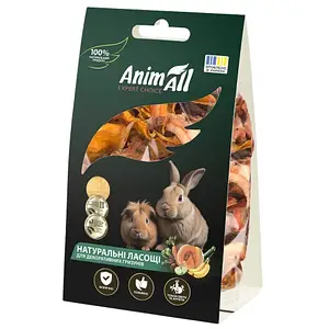AnimAll Ласощі для гризунів, 50 г. Cушений гарбуз