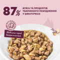 Del Пауч кот. качка, куряче філе і шпинат в соусі 12х85 г